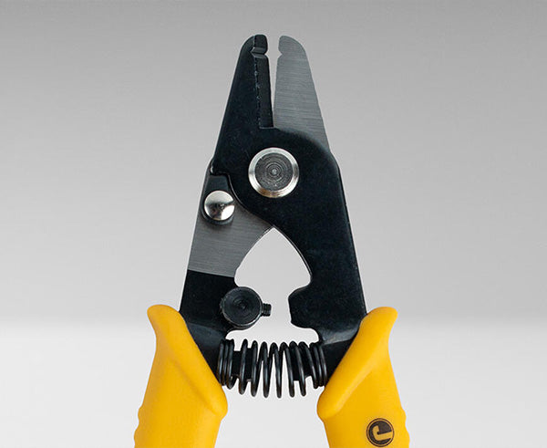Close up on Ergonomic Fiber Optic Stripper, 250µ