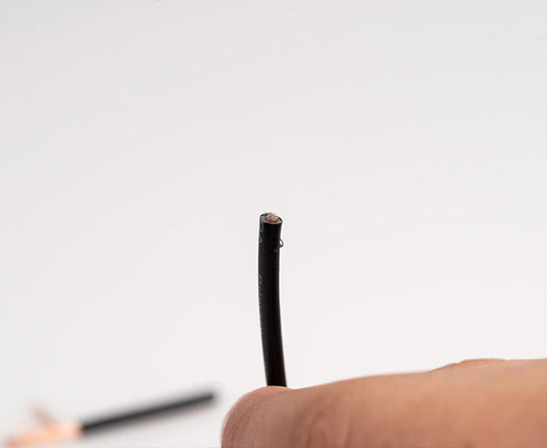 Heavy Duty Scissor with Wire Stripper - Results of trimmed cable - Primus Cable