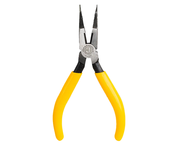 Telecom Long Nose Pliers - yellow handles - Primus Cable