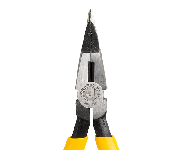 Telecom Long Nose Pliers - Close up of long plier tips - Primus Cable