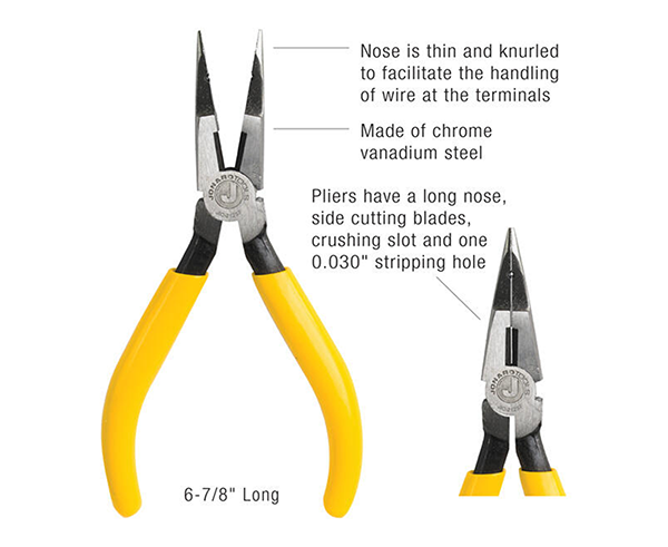 Telecom Long Nose Pliers - Details list - Primus Cable