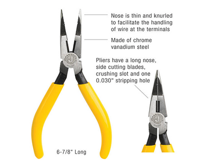 Telecom Long Nose Pliers - Details list - Primus Cable