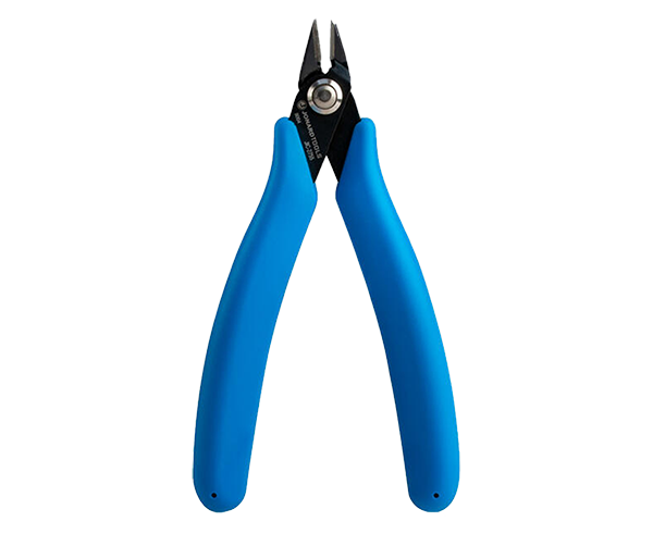 Flush Cut Pliers - Blue comfort handles - Primus Cable