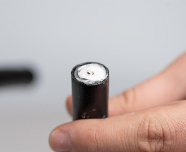 ¾" COAX Cable Cutter - Result from using cutters - Primus Cable