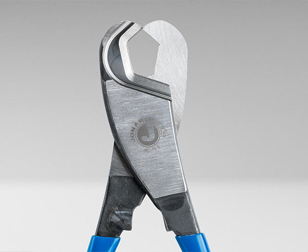 1" COAX Cable Cutter - Close up of cutting end - Primus Cable 