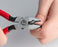 Telecom Diagonal Cutting Pliers, 6-1/4" - Tool in use - Primus Cable