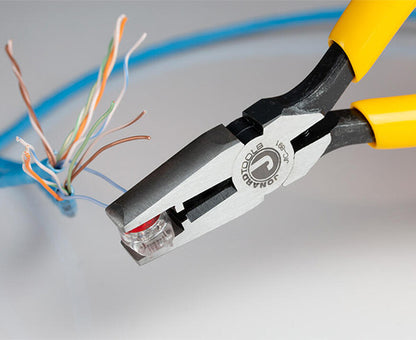 Connector-Crimper Pliers - Tool in use - Primus Cable