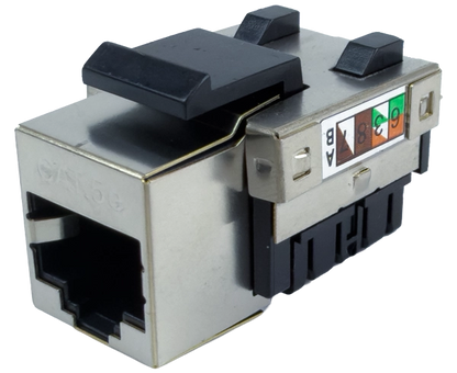 CAT5E RJ45 Shielded Keystone Jack, U-Style