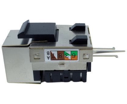 CAT5E RJ45 Shielded Keystone Jack, U-Style