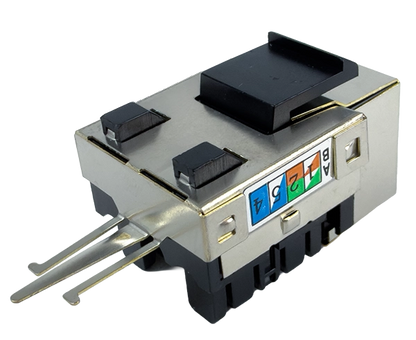 CAT5E RJ45 Shielded Keystone Jack, U-Style