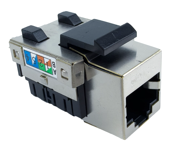CAT5E RJ45 Shielded Keystone Jack, U-Style