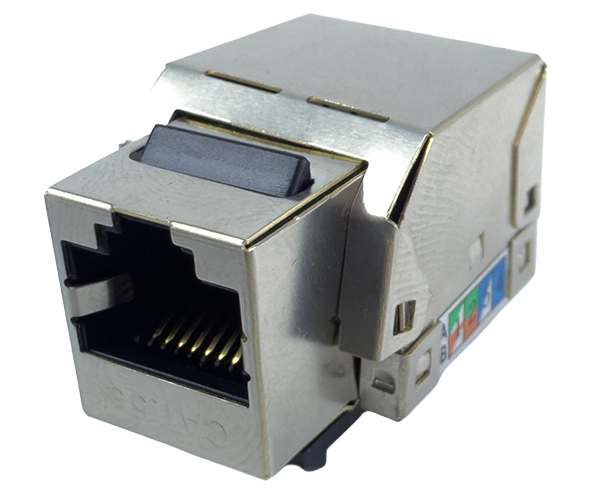CAT5E RJ45 Shielded Keystone Jack, U-Style
