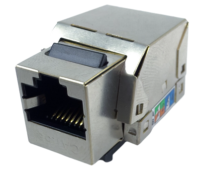 CAT5E RJ45 Shielded Keystone Jack, U-Style