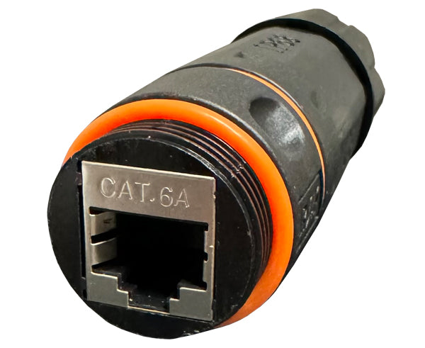 CAT6A Outdoor Watertight Seal Industrial Coupler 