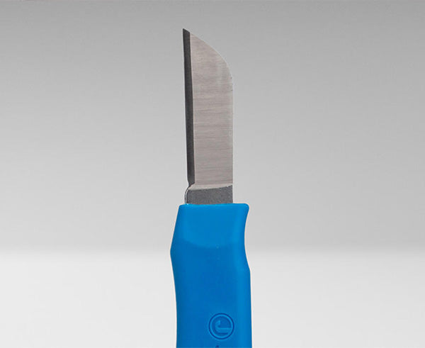 Jonard Ergonomic Cable Splicing Knife - Blue - Primus Cable Hand Tools for Cable Installation