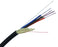 Loose Tube Riser Fiber Optic Cable, Multimode 10 Gig OM4, Corning Fiber, Indoor/Outdoor