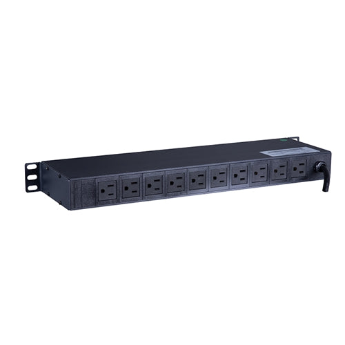 Basic Rack Mount PDU - 15A, 120V, 1.8kW w/NEMA 5-15R Outlets