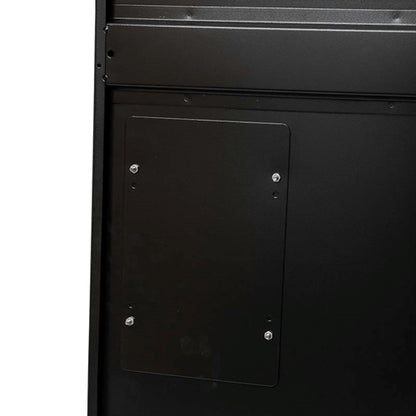 Side Panel with Pass-Through Holes & Covers – 42U, 45U, 48U (Fits 42”/48” Deep Cabinets)