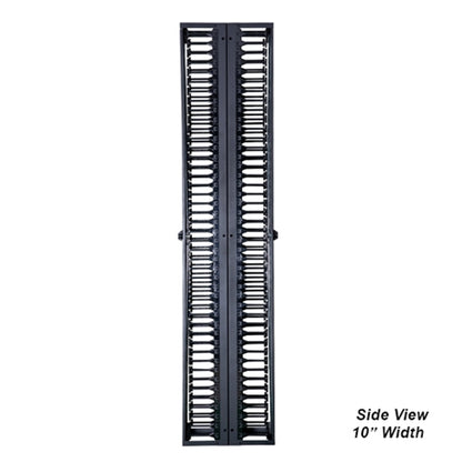 Viaduct Vertical Cable Managers – 45U x 6"/10"W, Single & Double Sided Options