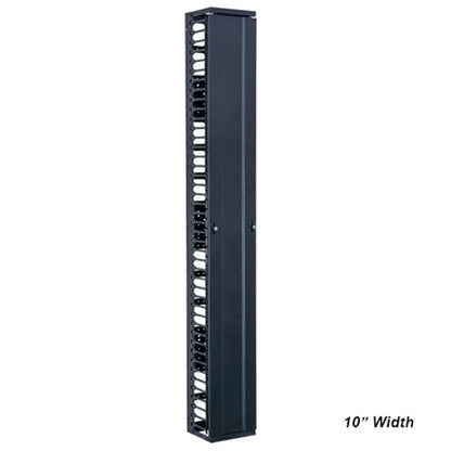 Viaduct Vertical Cable Managers – 45U x 6"/10"W, Single & Double Sided Options