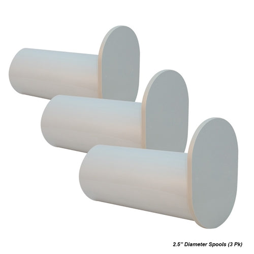 Viaduct Cable Management Spools – 1" & 2.5" Diameter, 3-Pack