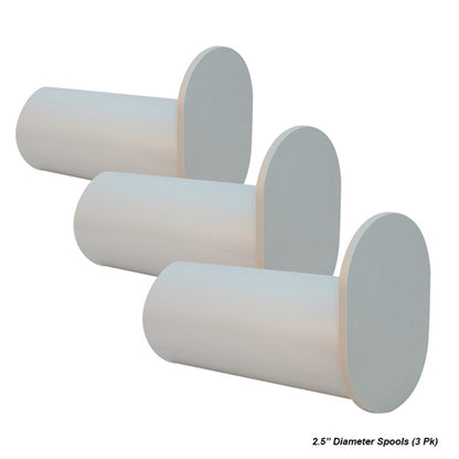 Viaduct Cable Management Spools – 1" & 2.5" Diameter, 3-Pack