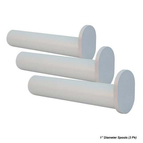 Viaduct Cable Management Spools – 1" & 2.5" Diameter, 3-Pack