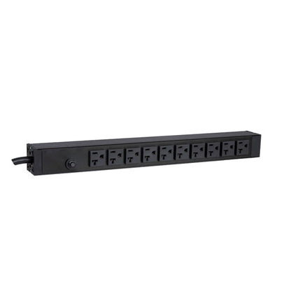 Basic Rack Mount PDU - 20A, 120V, 1.9kW w/NEMA 5-20R Outlets
