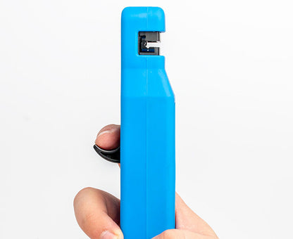 Advanced Optical Fiber Identifier w/ Power Meter & VFL - Side view of tool - Primus Cable