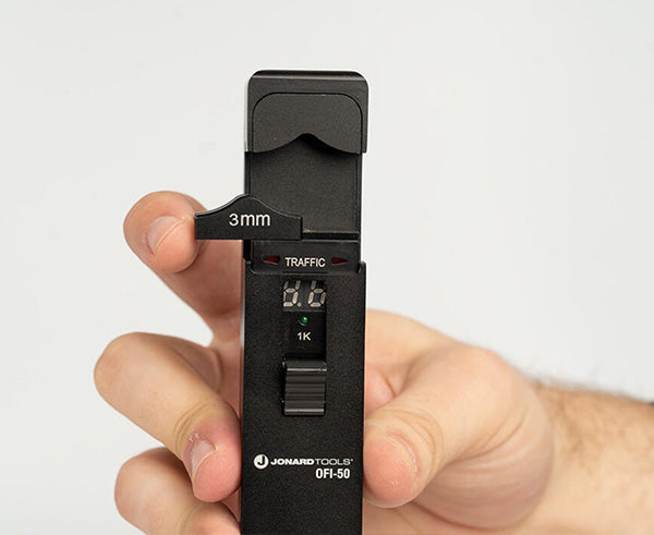 Optical Fiber Identifier - Hand held tool with 3mm slide - Primus Cable