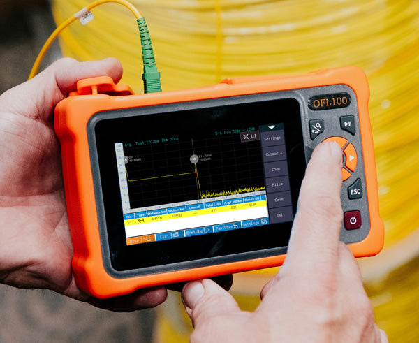 Optical Time Domain Reflectometer (OTDR)