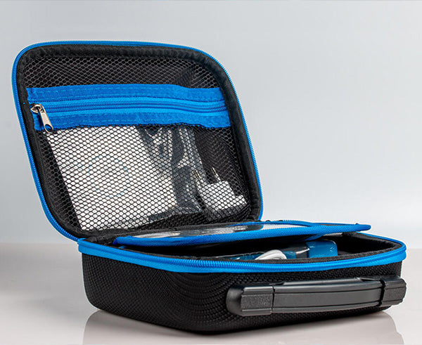Multi-Function OTDR - Carrying case open - Primus Cable