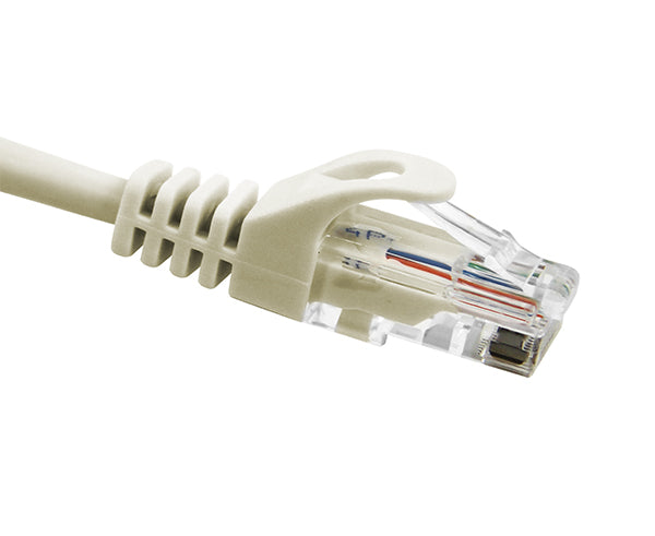 CAT5E Ethernet Patch Cable, Snagless Molded Boot, RJ45 - RJ45, Off Colors, Various Lengths, Overstock