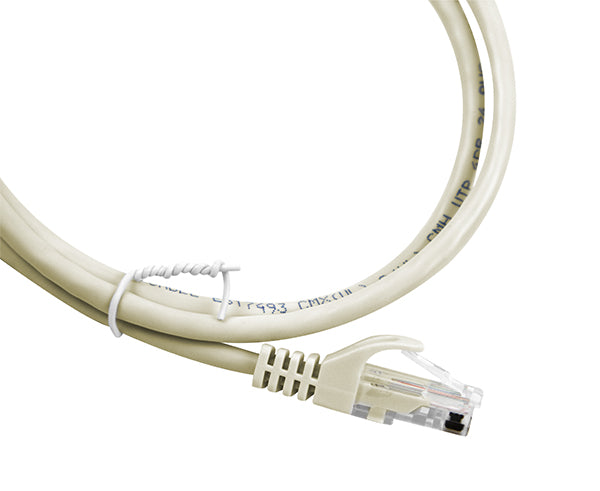 CAT5E Ethernet Patch Cable, Snagless Molded Boot, RJ45 - RJ45, Off Colors, Various Lengths, Overstock