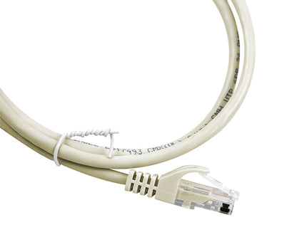 CAT5E Ethernet Patch Cable, Snagless Molded Boot, RJ45 - RJ45, Off Colors, Various Lengths, Overstock