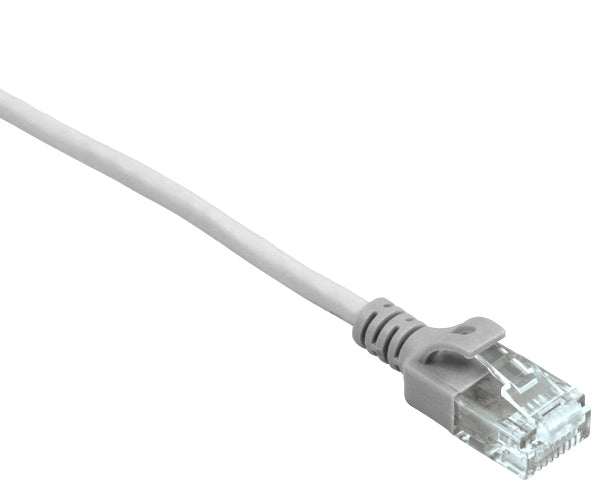 CAT6A Ethernet Patch Cable, Slim, Snagless Molded Boot, UTP, 10G, RJ45-RJ45