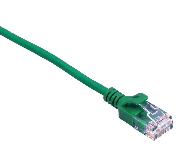 CAT6 Ethernet Patch Cable, Slim, Snagless Molded Boot, 28 AWG, RJ45 - RJ45
