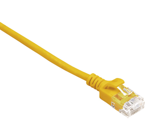 CAT6A Ethernet Patch Cable, Slim, Snagless Molded Boot, UTP, 10G, RJ45-RJ45