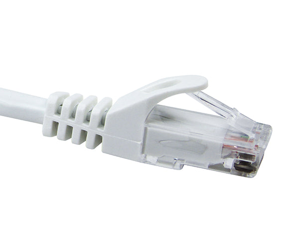CAT6 Ethernet Patch Cable, Snagless Molded Boot, RJ45 - RJ45, 15ft
