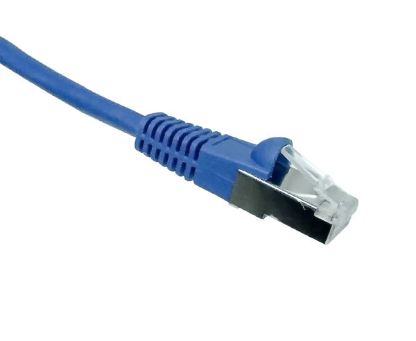 CAT6 Ethernet Patch Cable Shielded, Snagless Molded Boot, Stranded 26AWG, (FTP) - RJ45