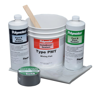 Polywater® PedFloor™ Pest and Moisture Blocking Foam Pedestal Sealant, UTILITY ENCLOSURE FLOOR SEALANT, KIT