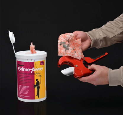 Polywater® Grime-Away™ Cleaning Wipes, TOOL AND HAND CLEANER