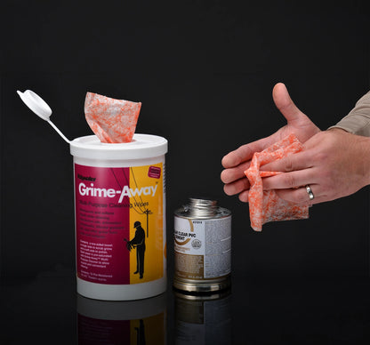 Polywater® Grime-Away™ Cleaning Wipes, TOOL AND HAND CLEANER