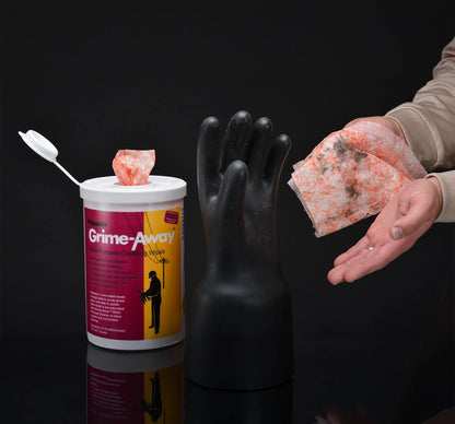 Polywater® Grime-Away™ Cleaning Wipes, TOOL AND HAND CLEANER