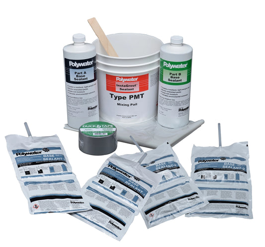 Polywater® PedFloor™ Pest and Moisture Blocking Foam Pedestal Sealant, UTILITY ENCLOSURE FLOOR SEALANT, KIT