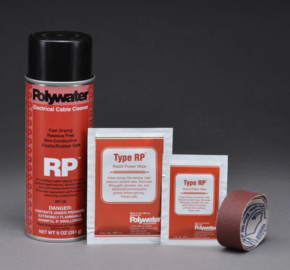 Polywater® Type RP™ Fast-Evaporating Cable Cleaner, FIBER OPTIC CABLE CLEANERS