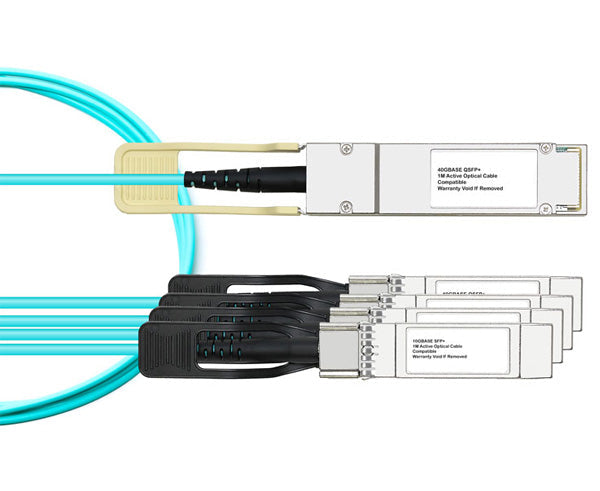 100G QSFP+ to 4X SFP28 Active Optical Cable