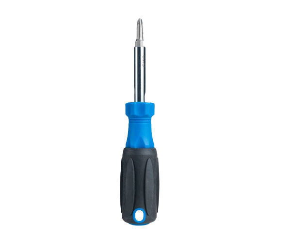 6-in-1 Multi-Bit Screwdriver with Phillips and Slotted Bits | SD-61