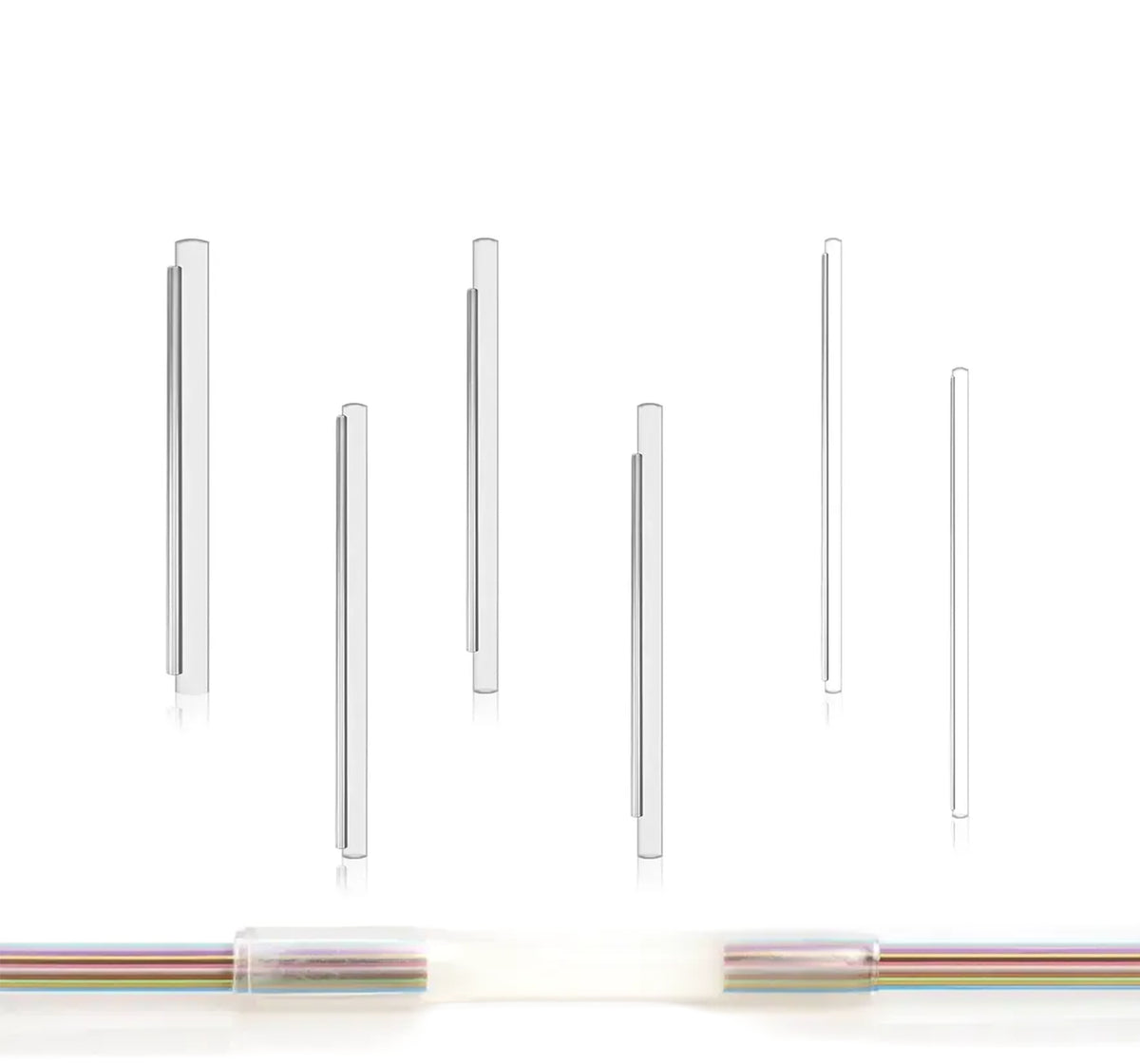 SPARC Fiber Protective Sleeves, Heat Shrink, Multi-Size, Pack of 100
