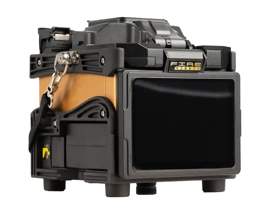 SPARC Fusion Splicer, Ribbon - Back view highlighting the build quality and connectors.